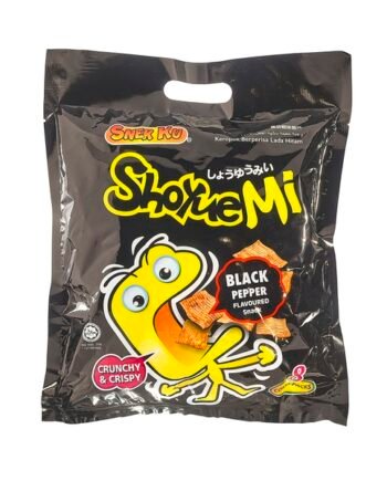 SNEK KU Shoyuemi Chips Black Pepper