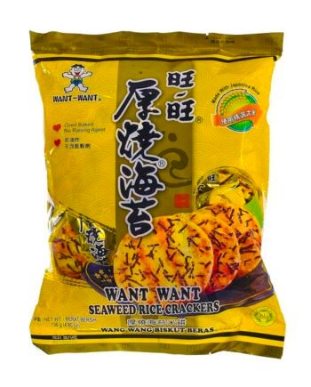 WANT-WANT Seaweed Rice Crackers
